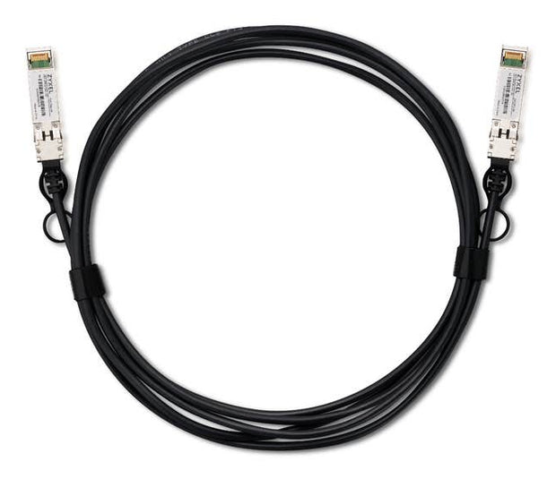 Zyxel DAC25G-3M-ZZ0101F InfiniBand och fiberoptisk kabel SFP28 DAC Svart