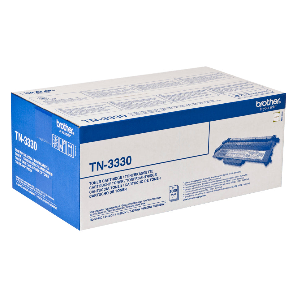 Brother TN-3330 Tonerkassett Original Svart