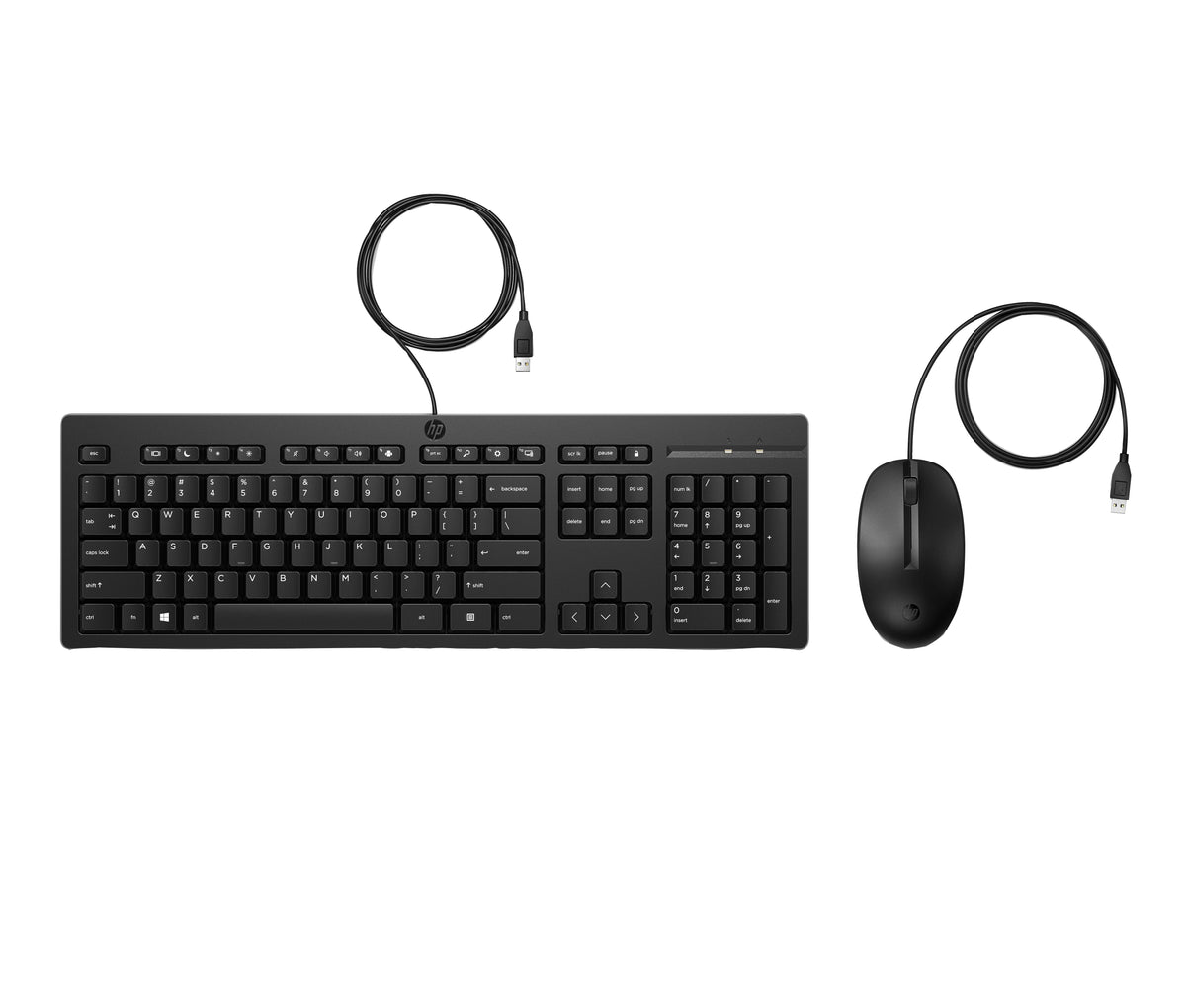 HP 225 trådad mus- och tangentbordskombination