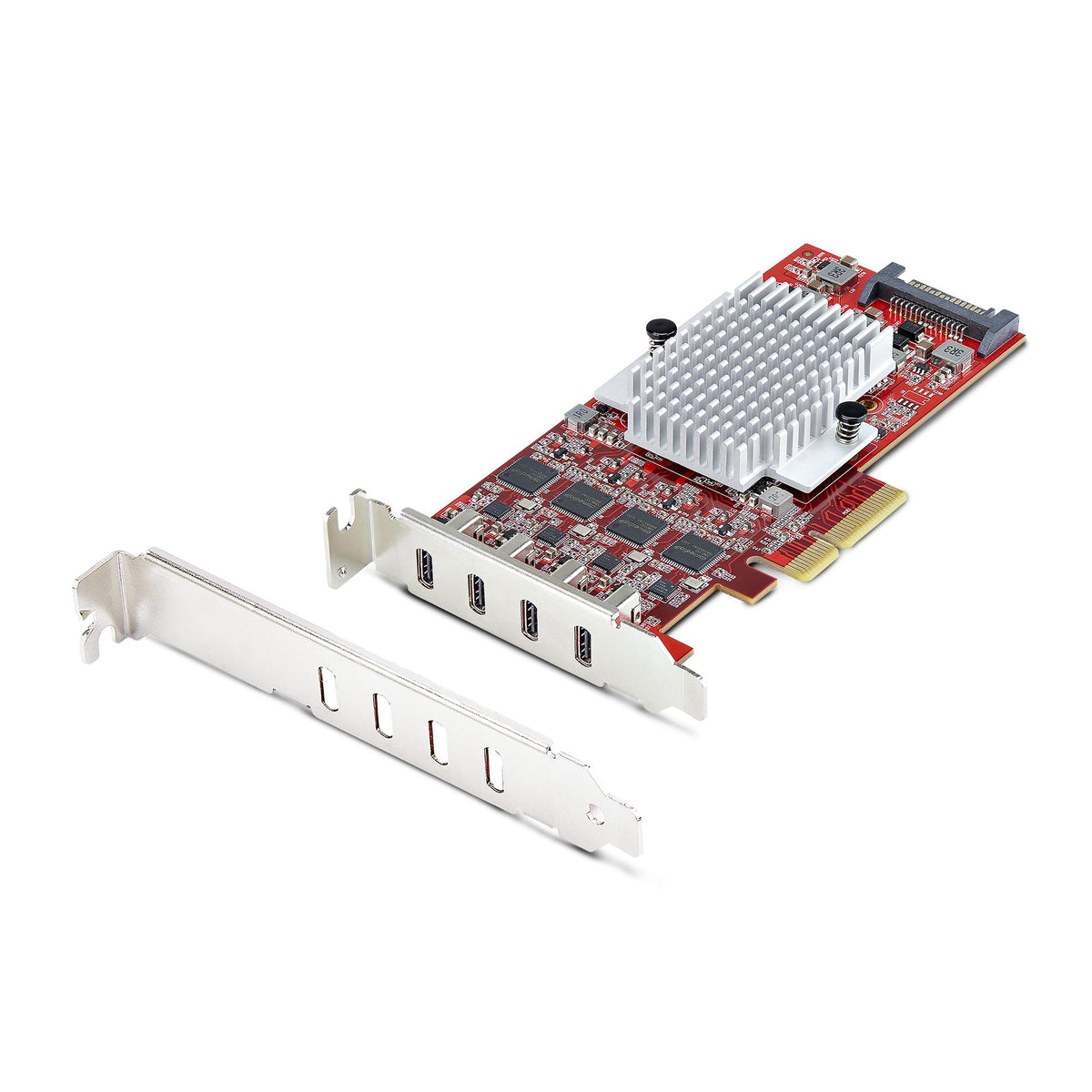 StarTech.com USB Type-C PCIe-kort med fyra portar
