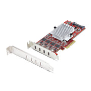 StarTech.com USB Type-C PCIe-kort med fyra portar