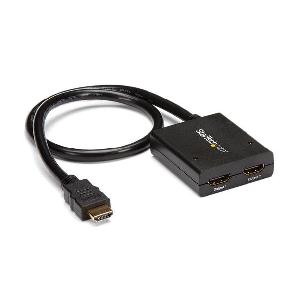 StarTech.com 4K HDMI video-splitter med 2 portar