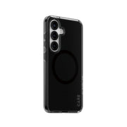 PanzerGlass CARE by Smokey Case w. Black Qi Compatible Samsung Galaxy S25