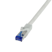 LogiLink C6A052S nätverkskablar Grå 2 m Cat6a S/FTP (S-STP)