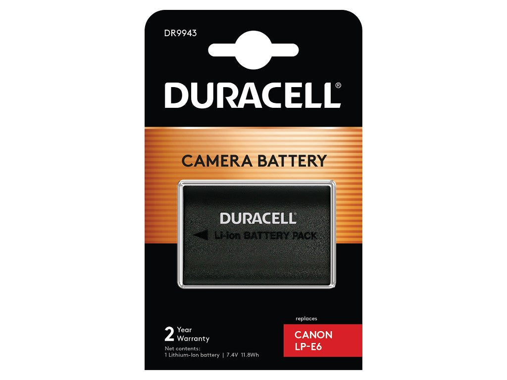 Duracell DR9943 batteri till kamera/videokamera Litium-Ion (Li-Ion)
