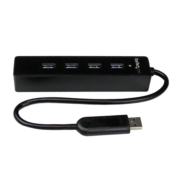 StarTech.com ST4300PBU3 gränssnittshubbar USB 3.2 Gen 1 (3.1 Gen 1) Type-A 5000