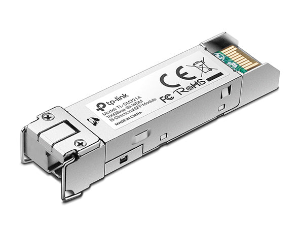 TP-Link Omada TL-SM321B transceiver-moduler för nätverk Fiberoptik 1250 Mbit/s SFP