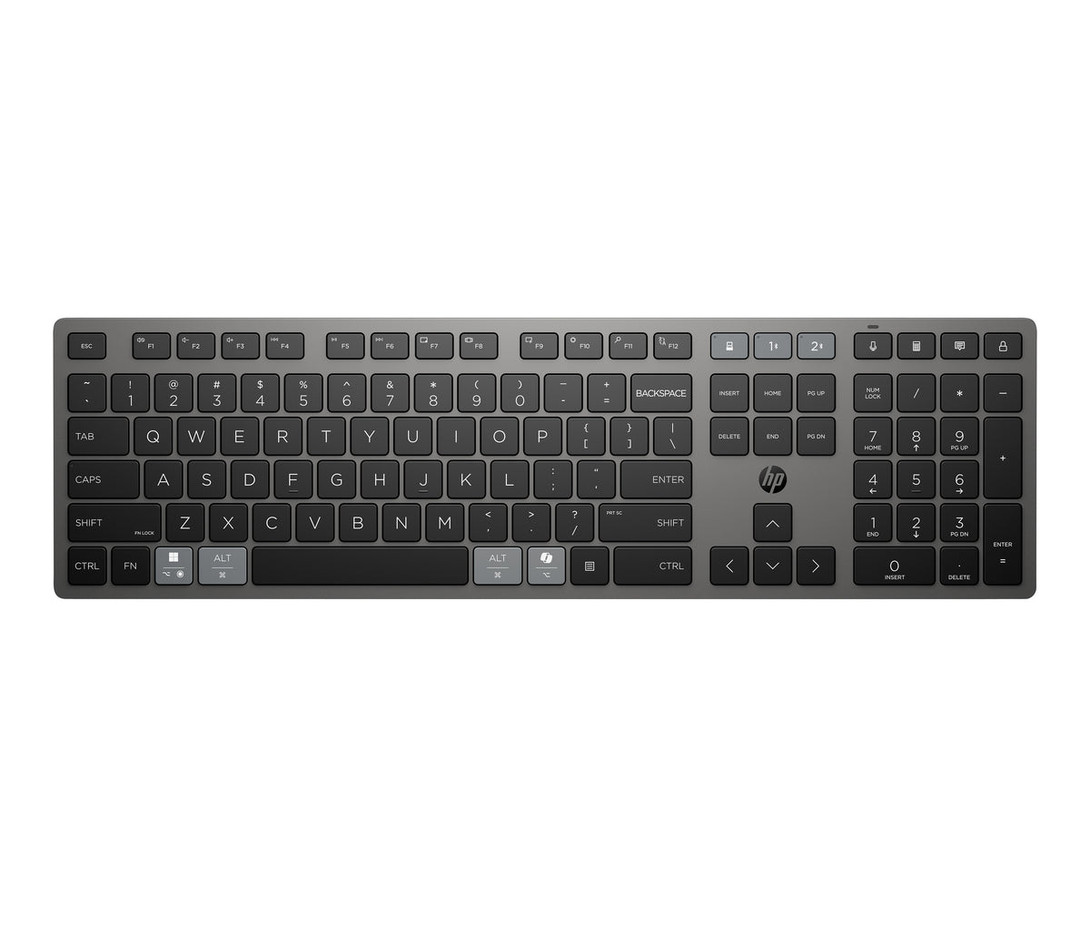 HP 725 trådlöst och laddningsbart tangentbord för flera enheter