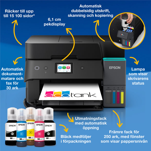 Epson EcoTank ET-4950 multifunktionsskrivare