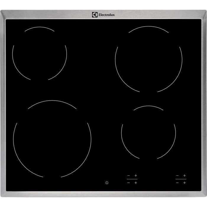 Electrolux EHF16240XK spishällar Svart Inbyggd Keramisk 4 zone(s)