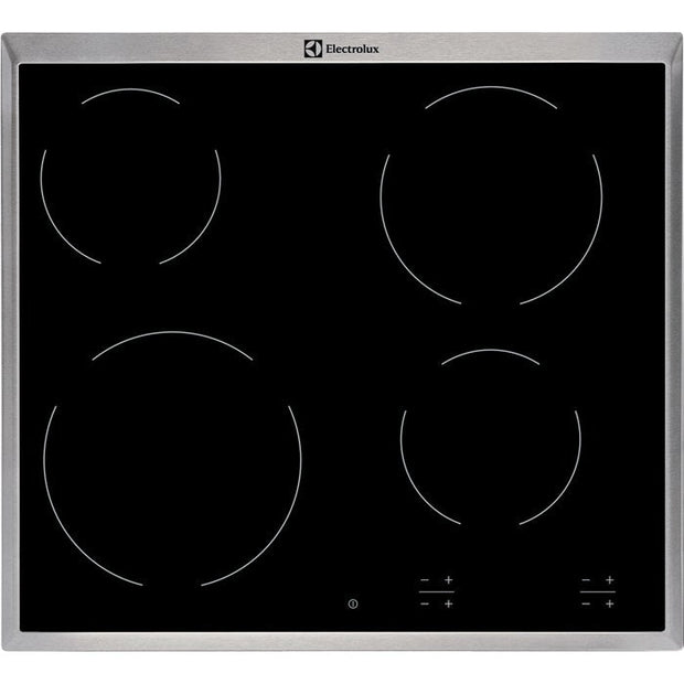 Electrolux EHF16240XK spishällar Svart Inbyggd Keramisk 4 zone(s)