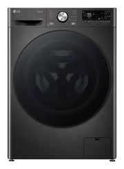 LG F4DR711S2BA kombinerad tvättmaskin och Tumlare Fristående Frontmatad Svart