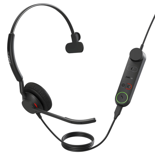 Jabra 5093-299-2259 Headset Kabel Huvudband Kontor/callcenter USB Type-C / USB Type-A