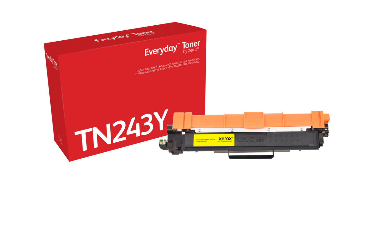 Everyday Gul Toner by Xerox compatible with Brother TN-243Y