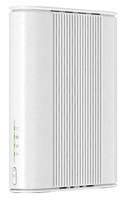 Zyxel NR5111 trådlös router Gigabit Ethernet Dual-band (2,4 GHz / 5 GHz) 5G Vit