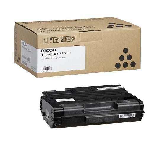 Ricoh SP 377XE Tonerkassett Original Svart