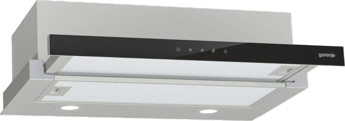 Gorenje TH64E3SGB köksfläkt Halvinbyggd (utdragbar) Rostfritt stål 350 m³/h