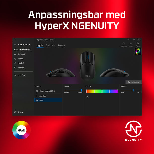 HyperX Pulsefire Haste 2