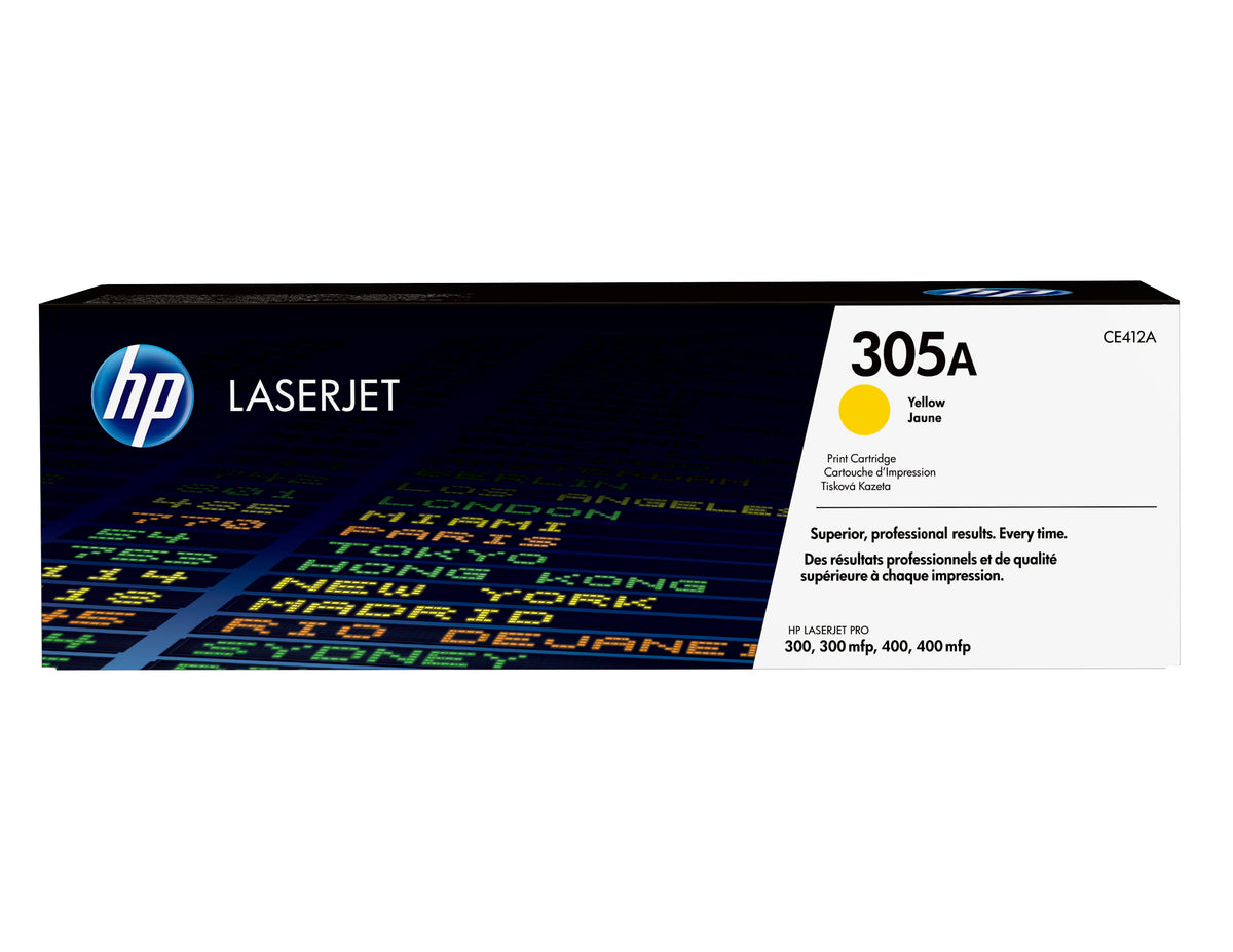 HP 305A gul LaserJet-tonerkassett