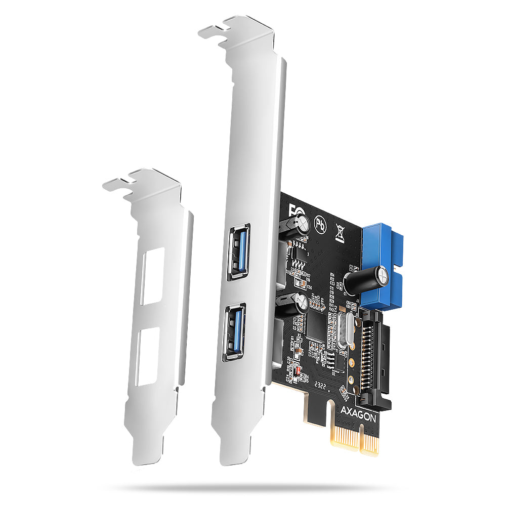 Axagon PCEU-232RS nätverkskort/adapters Intern USB 3.2 Gen 1 (3.1 Gen 1)