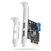 Axagon PCEU-232RS nätverkskort/adapters Intern USB 3.2 Gen 1 (3.1 Gen 1)