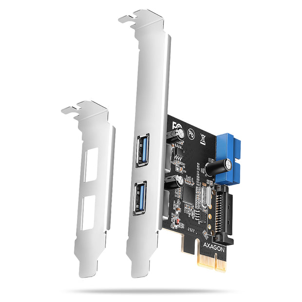 Axagon PCEU-232RS nätverkskort/adapters Intern USB 3.2 Gen 1 (3.1 Gen 1)
