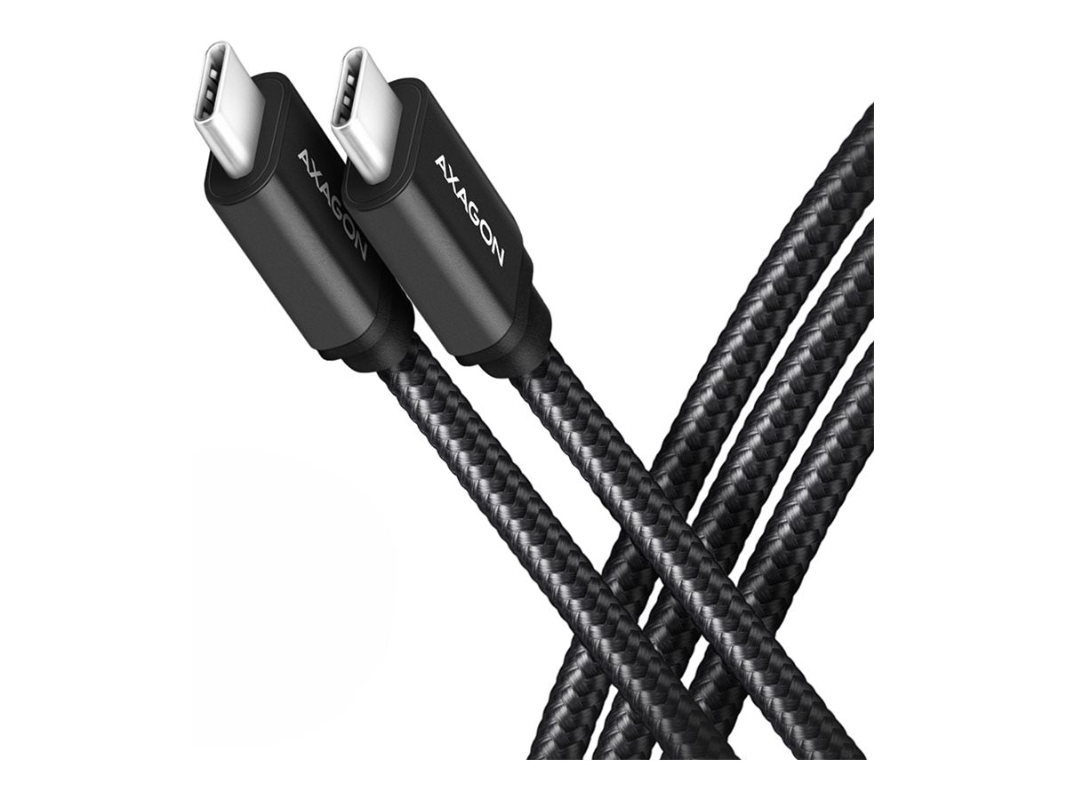Axagon BUCM3-CM20AB USB-kablar USB 3.2 Gen 1 (3.1 Gen 1) 2 m USB C 5 Gbit/s 60 W