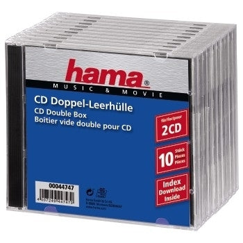 Hama CD Double Jewel Case Standard
