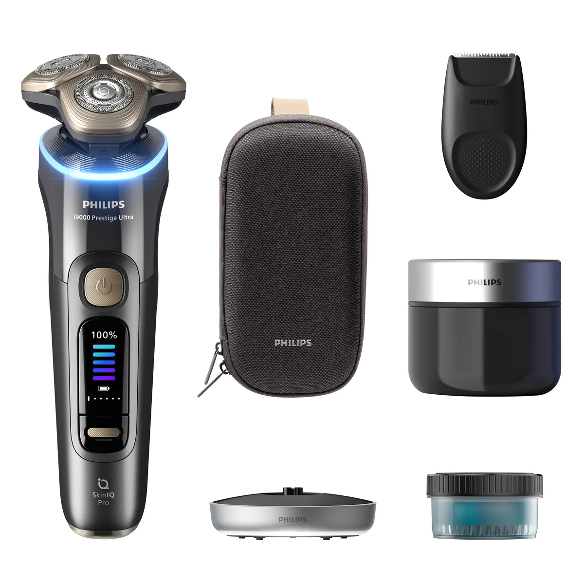 Philips i9000 Prestige Ultra XP9402/31 Rakapparat för våt- och torrakning med SkinIQ
