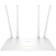 Cudy WR1200 trådlös router Snabb Ethernet Dual-band (2,4 GHz / 5 GHz) Vit