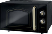 Gorenje MO4250CLB Svart Grillmikrovågsugn Bänkdiskmaskin 20 l 700 W