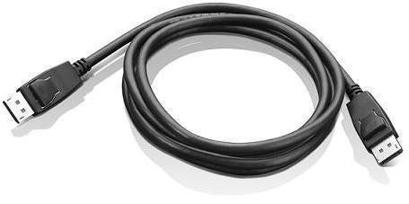 Lenovo DisplayPort 1,8 m Svart displayport-Kablar
