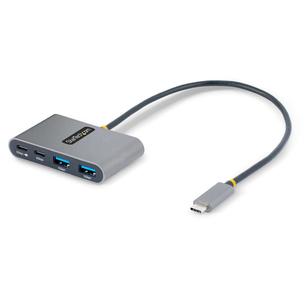 StarTech.com USB-C-hubb med 4 portar och 100 W pass-through-strömförsörjning