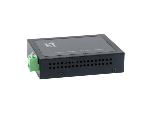 LevelOne VDS-2201 mediakonverterare för nätverk 1000 Mbit/s Svart - 1x1G