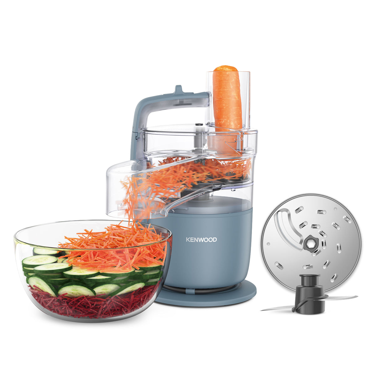 Kenwood MultiPro Go matberedare 650 W 1,3 l Blå