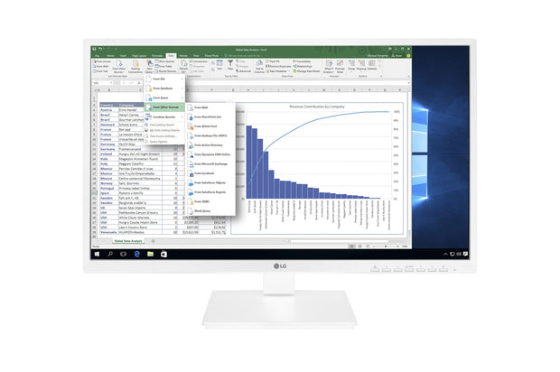 LG 24BK550Y-W - 23.8" - FHD