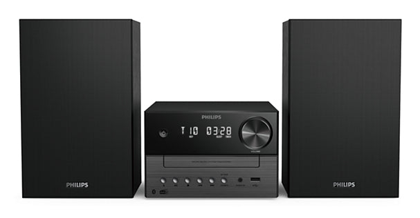 Philips 3000 series TAM3505M2/12 hemmaljudsystem Hemmaljud mikrosystem 20 W Svart