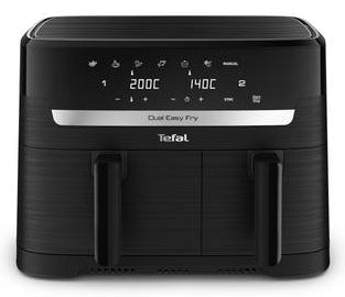 Tefal Easy Fry EY901N Dubbel 8,3 l Fristående 2700 W Varmluftsfritös Svart