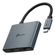 TP-Link UH3020C gränssnittshubbar USB Type-C 5000 Mbit/s Grå