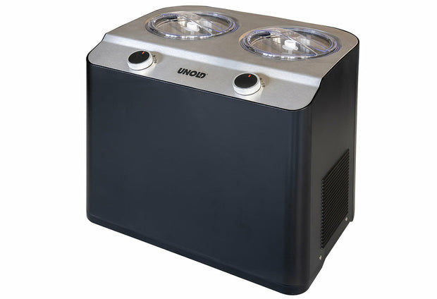 Unold Doppio Glassmaskin med kompressor 2,4 l 250 W Svart