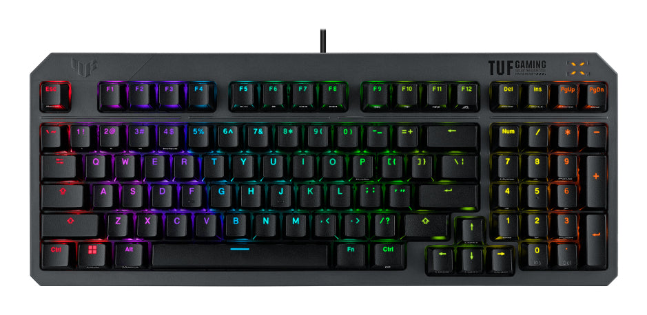 ASUS TUF Gaming K3 Gen II tangentbord Spela USB QWERTY Fransk Svart
