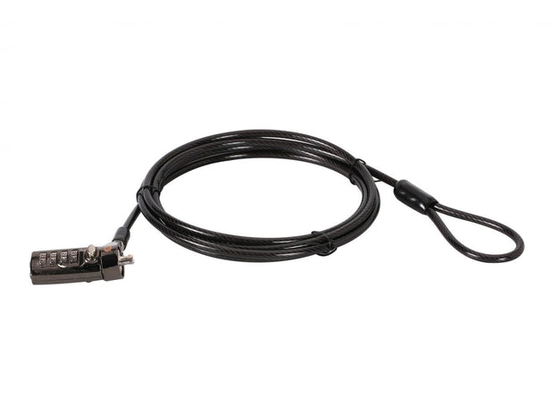 Conceptronic CUSTODIO01BN kabellås Svart 1,8 m
