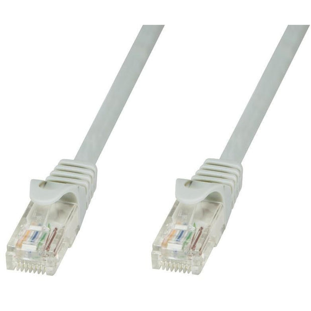 Techly ICOC CCA5U-020T nätverkskablar Grå 2 m Cat5e U/UTP (UTP)