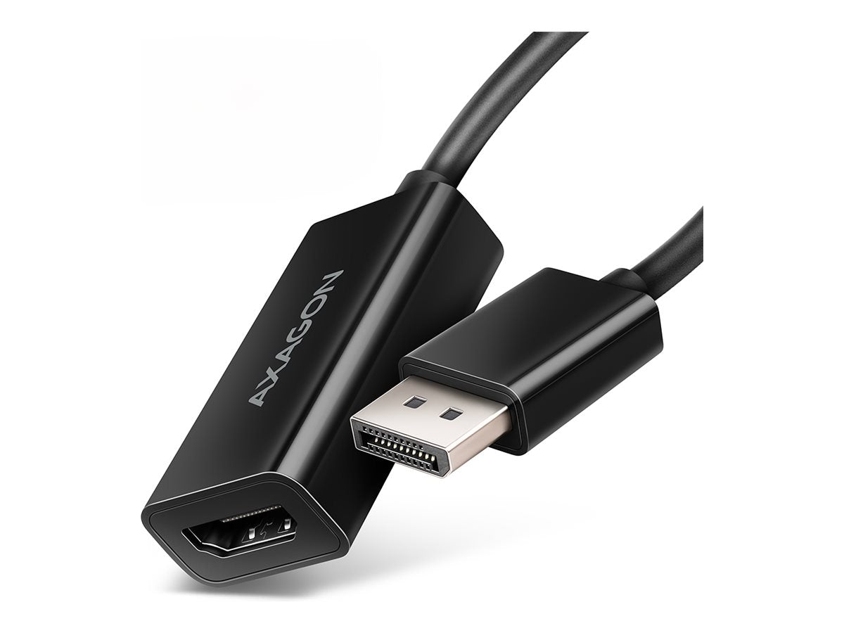 Axagon RVD-HI20N videokabeladapter 0,15 m DisplayPort HDMI Svart