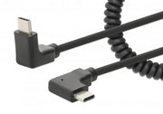 Manhattan 356213 USB-kablar 1 m USB C Svart