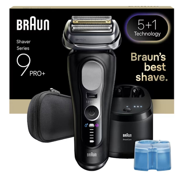 Braun Series 9 Pro+ 9660CC Folierakapparat Trimmer Svart