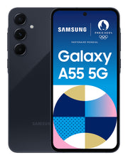Samsung Galaxy A55 5G - 128 GB - Marinblå