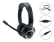 Conceptronic POLONA02BA hörlur och headset Kabel Huvudband Spela Svart