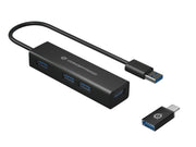 Conceptronic HUBBIES06B gränssnittshubbar USB 3.2 Gen 1 (3.1 Gen 1) Type-A 5000