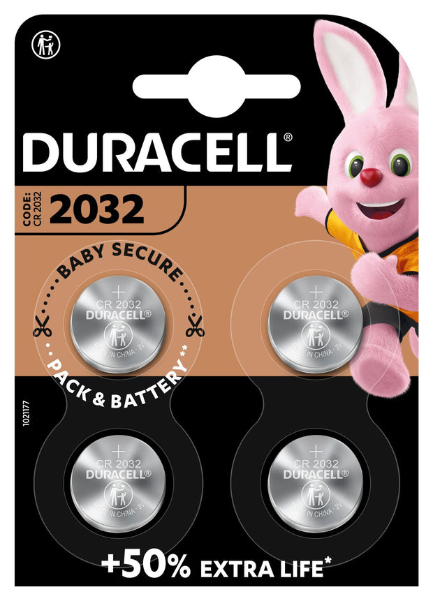 Duracell CR2032 Engångsbatteri Litium hushållsbatterier